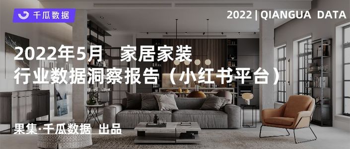 千瓜2022年5月家居家装行业数据洞察报告(小红书平台)